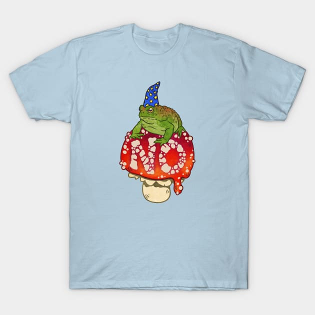 Grumpy Toad Wizard says NO T-Shirt by Jessuh